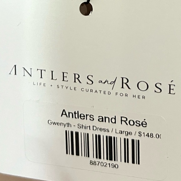 Deluc Gwenyth - Shirt Dress / Large - Picture 5 of 5